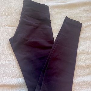 Wine lululemon leggings